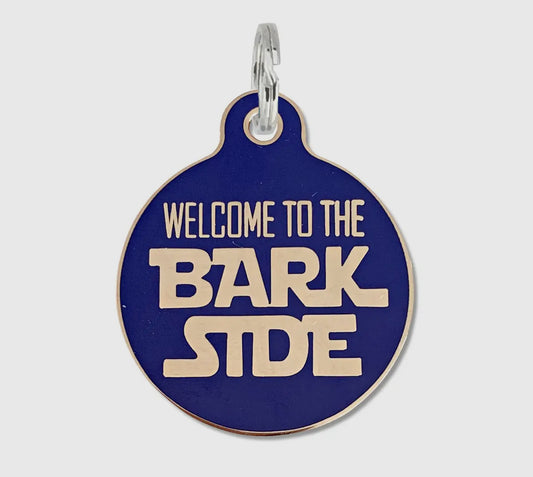 Welcome To the Barkside -Collar Charm