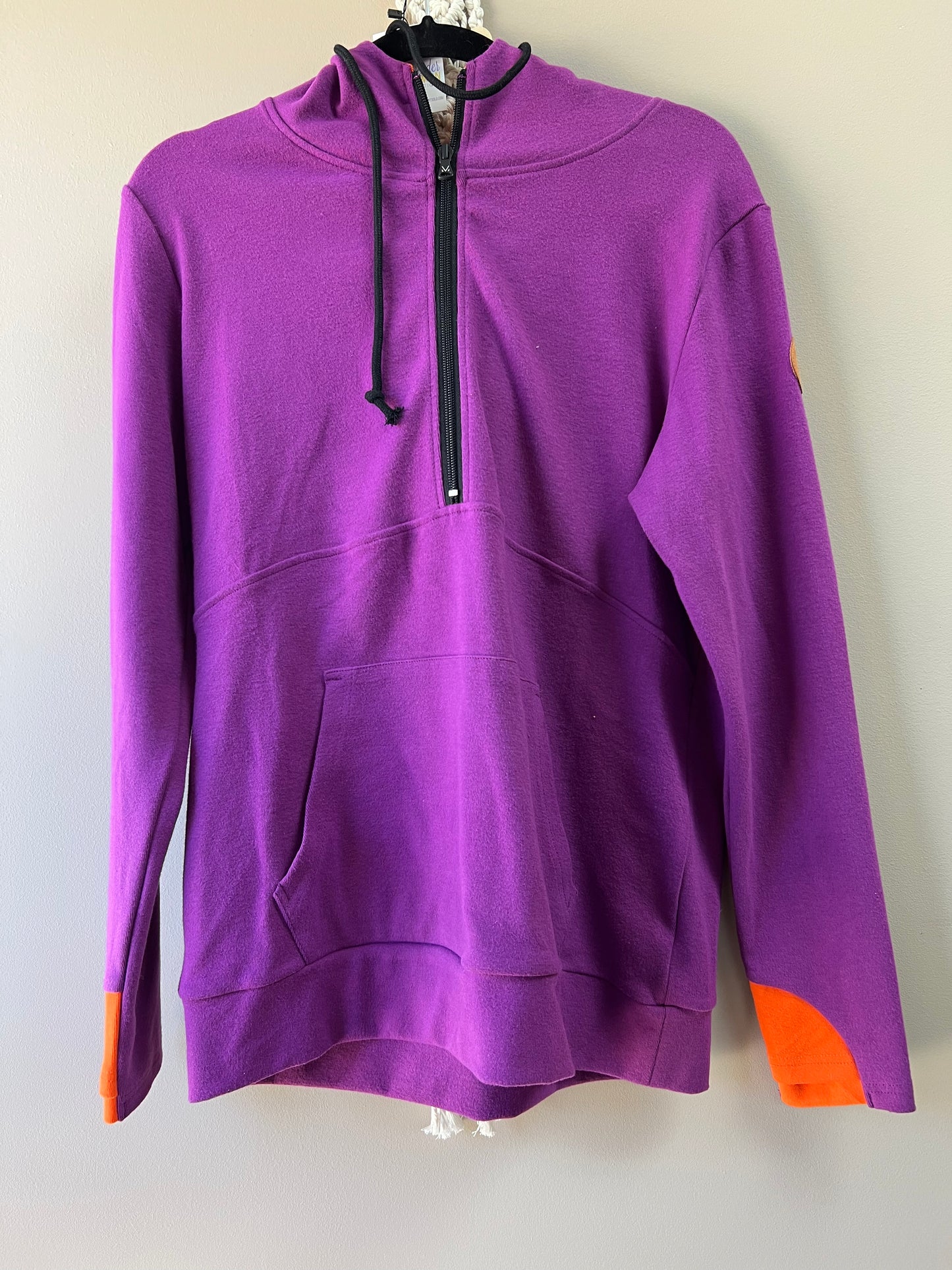 Orange and Purple hoodie