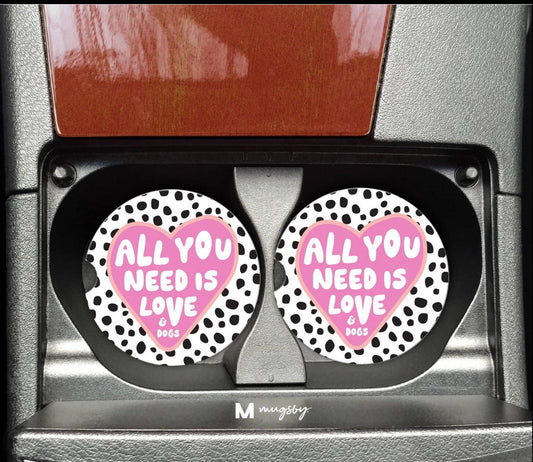 All you need is Love Car Coaster