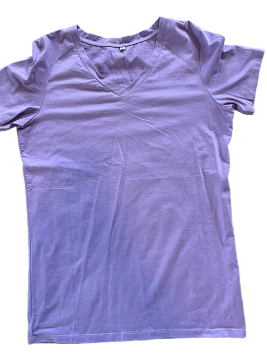 Lavender V Neck