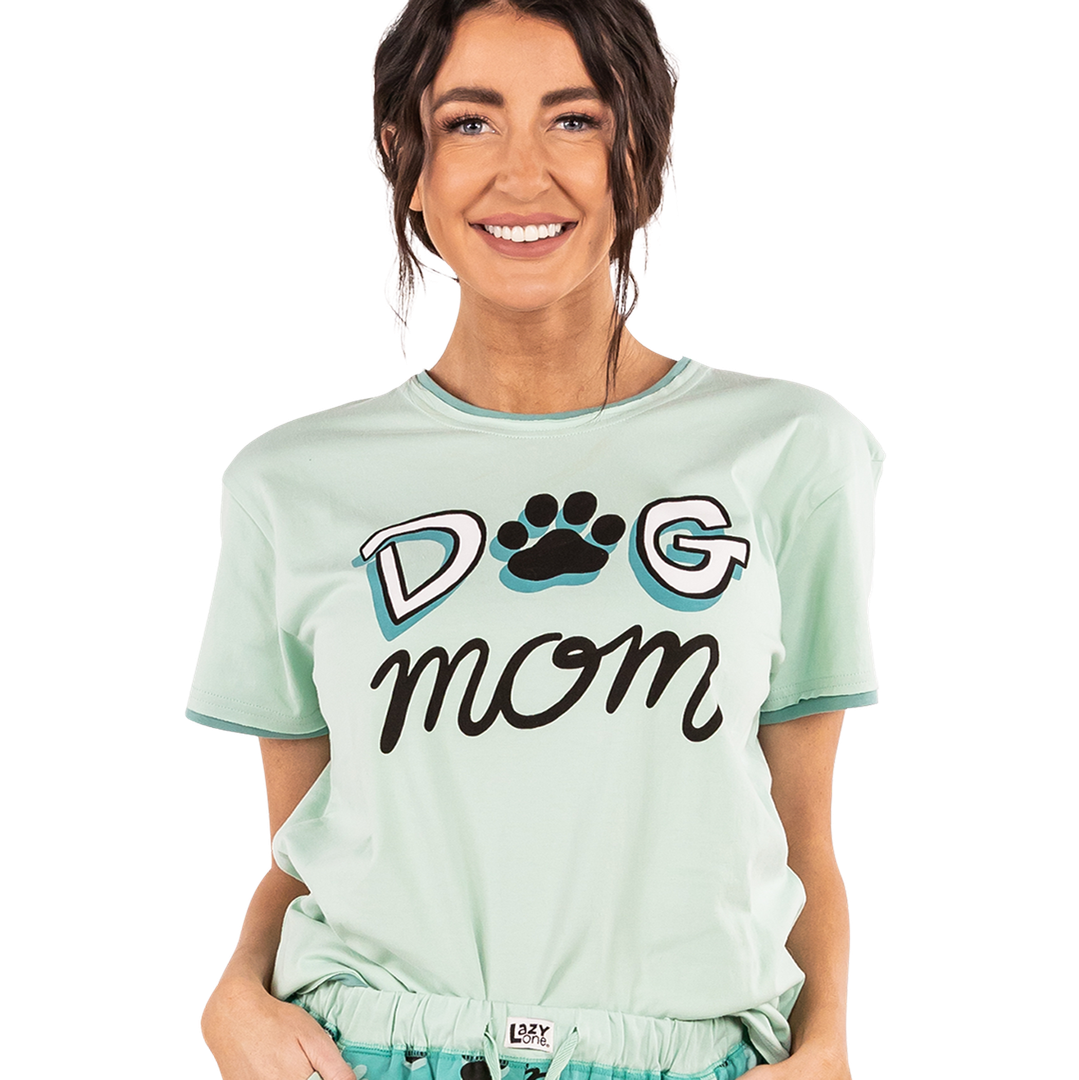 Dog Mom Pj Tee