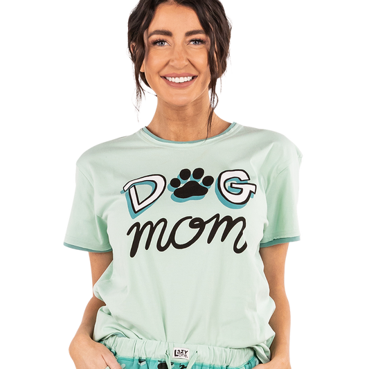 Dog Mom Pj Tee