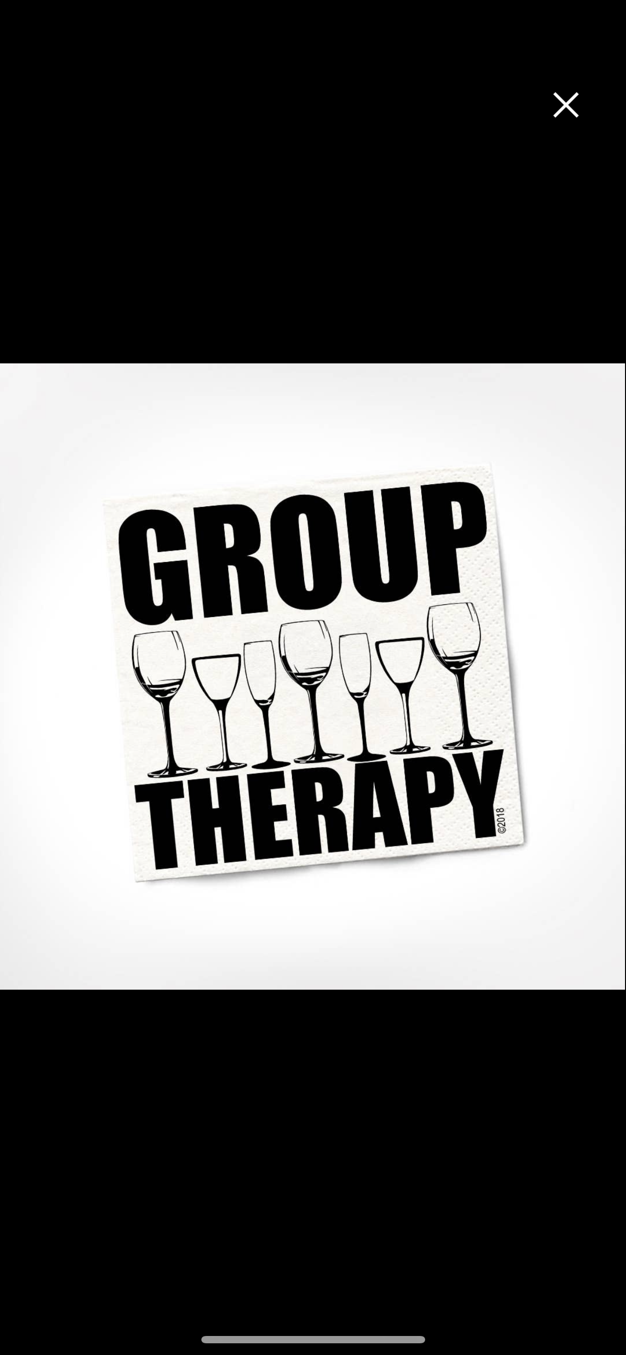 Group Therapy Napkin