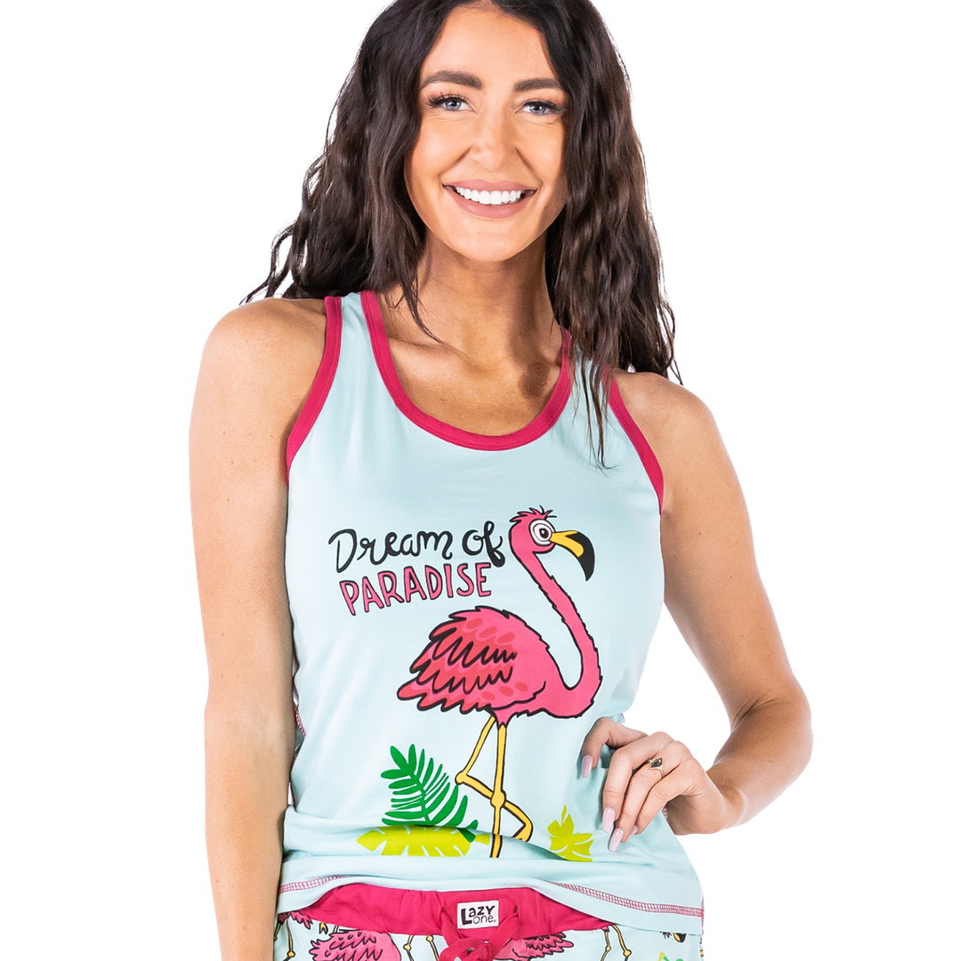 Flamingo Women's PJ Tank