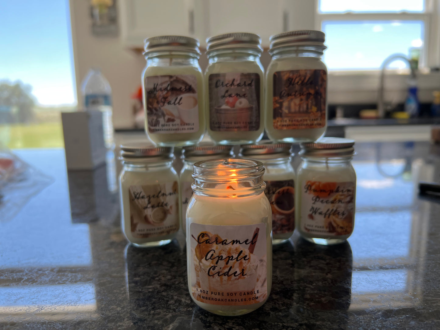 Mini Mason Soy Candles